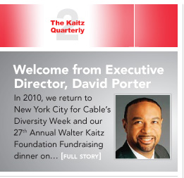 Welcome from Executive Director, David Porter